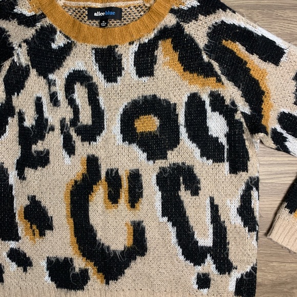 Leopard sweater - Picture 2 of 4